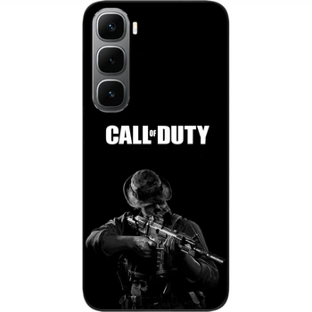Силиконовый чехол SMTT для Infinix Hot 60i (X6728) Call of Duty