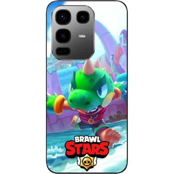 Силиконовый чехол SMTT для Infinix Note 50 Pro (X6855) Бравл Дино