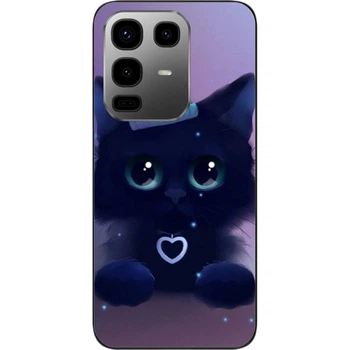 Силиконовый чехол SMTT для Infinix Note 50 (X6858) Кот