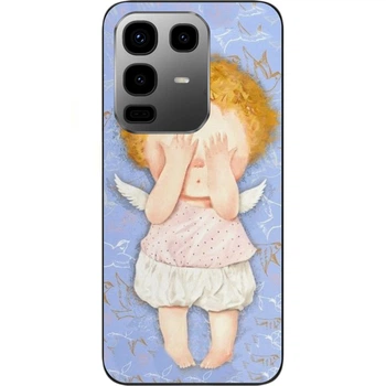 Силиконовый чехол SMTT для Infinix Note 50 (X6858) Ангелочек