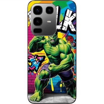 Чехол силиконовый SMTT для Infinix Note 50 (X6858) Граффити Халка