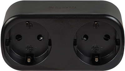 Inteligentne gniazdko podwójne Blow Wi-Fi Tuya Black (5900804149293)