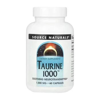 Таурин для підтримки життєдіяльності організму Taurine 1000™ 1000 mg - 60 caps