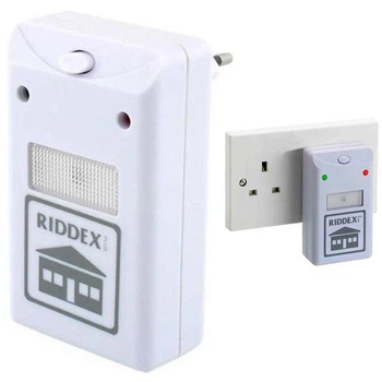 Электромагнитный отпугиватель грызунов и насекомых 220В RIDDEX устройство для защиты от вредителей в доме