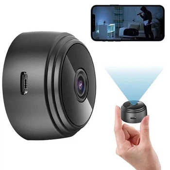Беспроводная WiFi мини камера Full HD, A9 / Универсальная IP камера видеонаблюдения на аккумуляторе