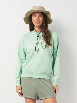 Світшот жіночий H&M 1091010_св.зел XS Світло-зелений (KAY2000001578544)
