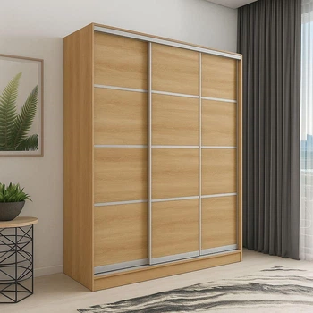 Шафа купе Mebel Star трьохдверна комбі 4 230*240*60 Дуб сонома