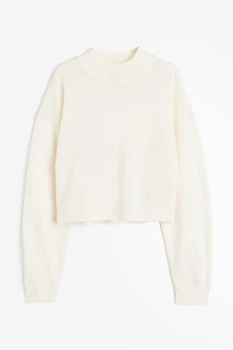 Жіночий джемпер H&M 209458-4 M(170/96) молочний (2094580004)