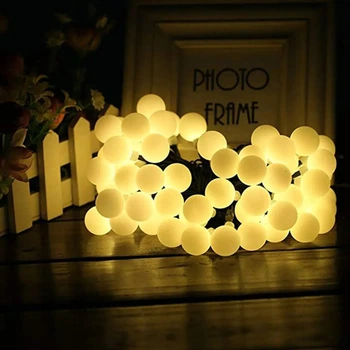 Світлодіодна гірлянда Crown 40 LED 6 м USB Теплий Білий (WLS-2148W6)