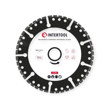 Круг отрезной по камню 180 х 1,0 мм Intertool