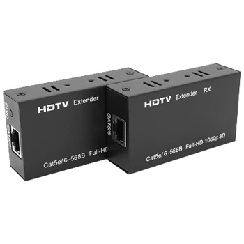 Одноканальний активний подовжувач HDMI по UTP кабелю з управлінням до 60м