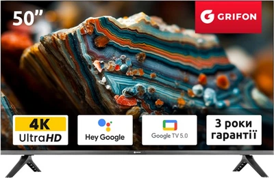 Телевізор Grifon 50" DV50UMSB2