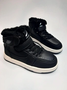 Зимние ботинки Paliament 035-1 black чёрные р.39-24.3 см