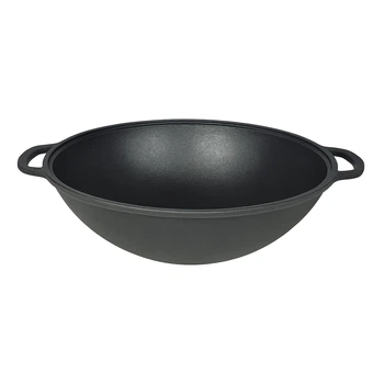 Казан чугунный WOK (Узбекский) 8л, ∅34 х 15.2см