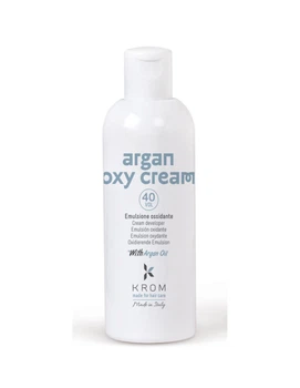 Окисляющая эмульсия Krom с маслом арганы 40 Vol. Argan Oxy Cream 150 мл