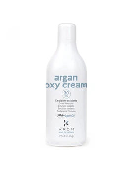 Окисляющая эмульсия Krom с маслом арганы 30 Vol. Argan Oxy Cream 1000 мл
