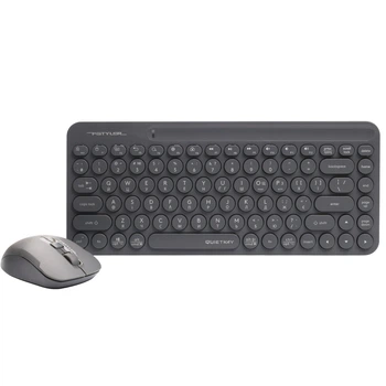 Комплект бездротовий A4Tech FG3200 Air2 з функцією Air Mouse сірий