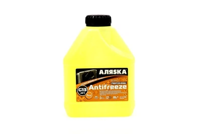 Антифриз ANTIFREEZE-40 жовтий 1л АЛЯSКА