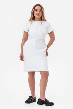 Платье Garne 54(4XL) Белый (124412)