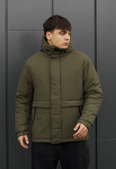 Мужская зимняя куртка стаф хаки зимняя одежда Staff froz khaki XS (367279)