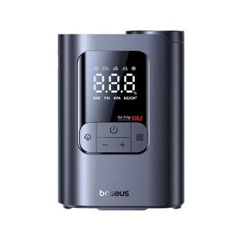Компресор автомобільний акумуляторний насос Baseus PrimeTrip VA1 82W чорний (C0119501)