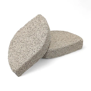 Пемза пенка Classic Stone Листик натуральная 11.5х6 см набор 2 шт.