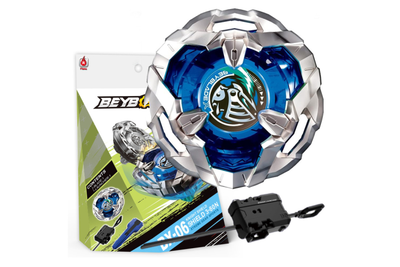 Игрушка бейблейд Knight Shield 3-80N 7 сезон Beyblade BX-06 (Синий)