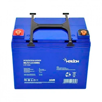 Батарея к ИБП Merlion MLTS12330M6 12V-33Ah (MLTS12330M6+) (316018)