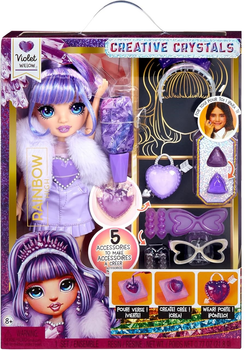 Лялька Rainbow High Creative Crystals Fashion Doll Violet (121404) (0035051121404)