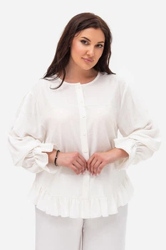 Блуза Garne 54(4XL) Белый (124404)