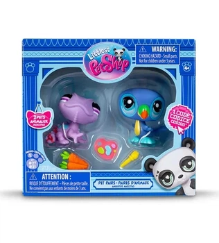 Ігровий набір LITTLEST PET SHOP – ДРУЗІ ЗА МІСЦЕМ (2 фігурки, аксес.)