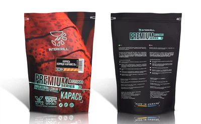 Прикормка Interkrill Премиум Карась-Корица-Карамель 1кг (NFS-018)