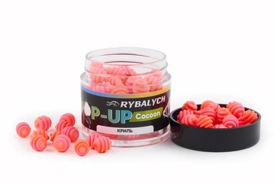Бойлы Pop-Up Cocoon Rybalych Криль 5*8мм 50шт (RYB-PUC011)