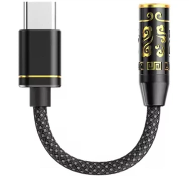 ЦАП із підсилювачем для навушників FiiO JIEZI A Black Gold