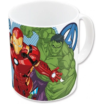 Чашка керамическая 325 мл 11,3x9,5x8 см Мстители Stor Avengers детская с рисунком