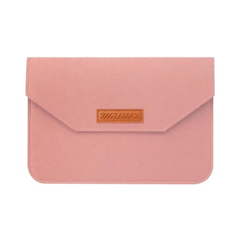 Чехол-конверт ZAMAX Felt Sleeve для MacBook Air 13.6" (M2 | M3 | M4) 2022-2024 Peach Розовый
