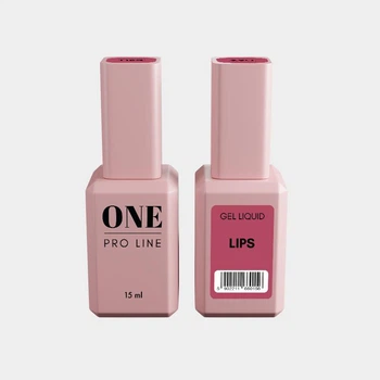 Рідкий моделюючий гель One Pro Line Liquid LIPS 15мл
