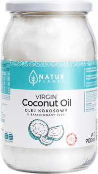 Olej kokosowy Natur Planet nierafinowany 900 g (5903111743499)