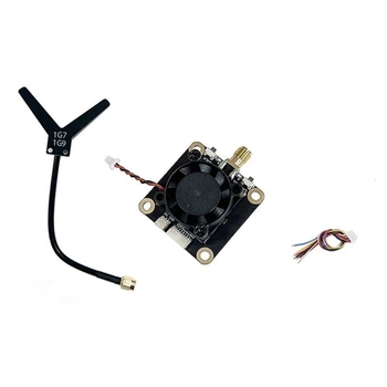 Видеопередатчик VTX 1.7G 1.9G 6W 8CH FlyTo F9 + антенна, для FPV дронов