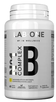 Suplement diety Lab One N°1 Complex B cholina inozytol B3 60 szt (5906630600069)