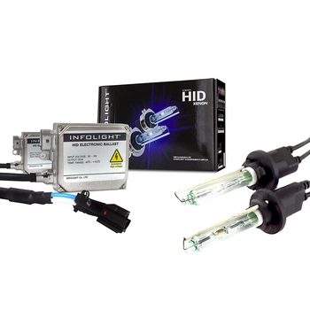 Комплект ксенона Infolight 35w 12v H27 (881) +50% 6000k