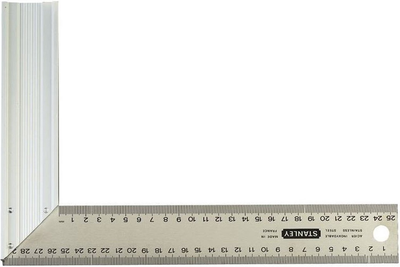 Kątownik stalowy Stanley z podziałką 200 x 305 mm (1-45-686)