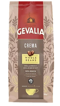 Кавові зерна Gevalia Mellanrost Crema, середнє обсмаження, 900 г