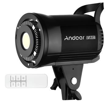 Постоянный заполняющий свет для студийной съемки Andoer LM135Bi | светодиодный LED свет, 135W