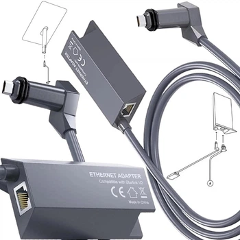 Сетевой адаптер Starlink (Старлинк) Gen2 / V2 Ethernet LAN переходник (RJ-45, 2gen)