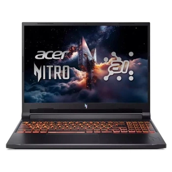 Ноутбук Acer Nitro V 16 AI ANV16- 42- R0W6, 16 дюймів 1920 x 1200, AMD 260 8 C / 16 T, 3, 8 ГГц- 5, 1 ГГц, 8 МБ 16 МБ кеш- пам'яті, 32 ГБ DDR5, 1 ТБ SSD, Nvidia GeForce RTX 5070, Windows 11 Home