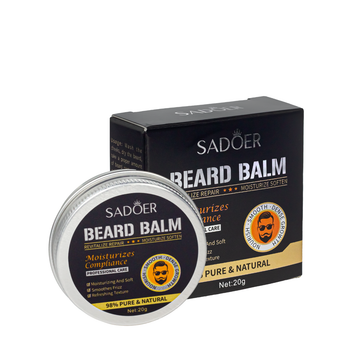Бальзам для смягчения и укладки бороды Sadoer Beard Balm Professional Care 20 г SD32452