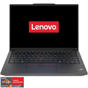 Ноутбук Lenovo ThinkPad E14 Gen 6 AMD Ryzen™ 5 7535HS до 4, 55 ГГц, 14 WUXGA, IPS, 16 ГБ DDR5, 512 ГБ SSD, графикой AMD Radeon™ 660M, черный