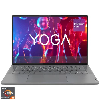 Ультрапортативний ноутбук Lenovo Yoga Slim 7 ProX 14ARH7 AMD Ryzen 9 6900HS Creator Edition до 4, 90 ГГц, 14, 5 3K, IPS, 32 ГБ, 1 ТБ SSD, NVIDIA GeForce RTX 3050 4 ГБ, Windows 11 Home, Onyx Grey