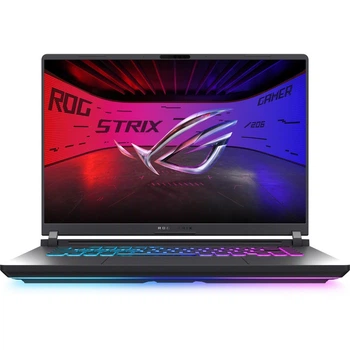 Ноутбук Ігровий ASUS ROG Strix G16 G615JHR Intel® Core™ i7- 14650HX 30 МБ кеш- пам’яті, до 5, 20 ГГц, 16 FHD+ 165 Гц, 16 ГБ, 512 ГБ SSD, NVIDIA GeForce RTX 5050 8 ГБ, чорний/сірий